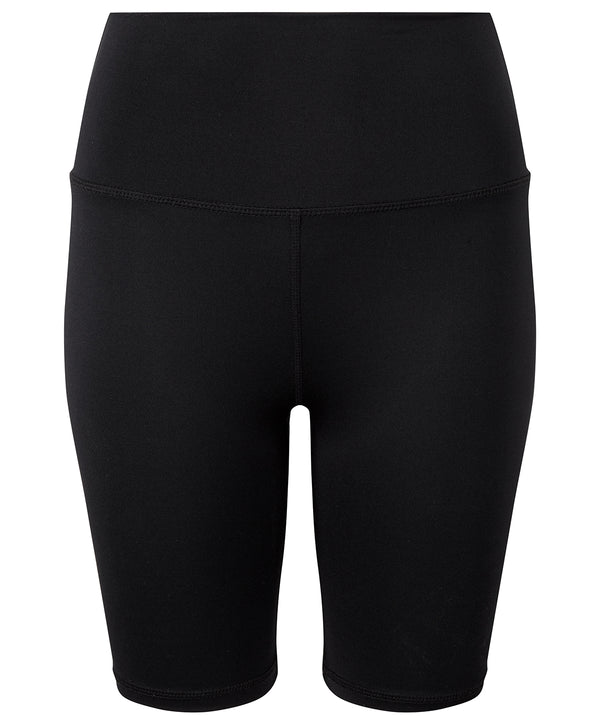 Black - Women's TriDri® legging shorts Shorts TriDri® Activewear & Performance, Back to the Gym, Exclusives, Lounge Sets, Must Haves, New Products – February Launch, Padded & Insulation, Plus Sizes, Rebrandable, Sports & Leisure, Trending Loungewear, Trousers & Shorts Schoolwear Centres