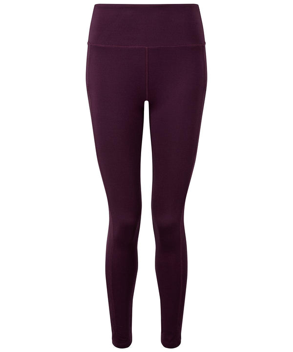 Mulberry - Women's TriDri® performance compression leggings Leggings TriDri® Athleisurewear, Back to Fitness, Exclusives, Fashion Leggings, Leggings, Must Haves, On-Trend Activewear, Rebrandable, Sports & Leisure, Trousers & Shorts Schoolwear Centres