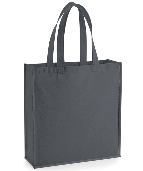 Graphite Grey - Gallery canvas tote Bags Westford Mill Bags & Luggage, Rebrandable Schoolwear Centres