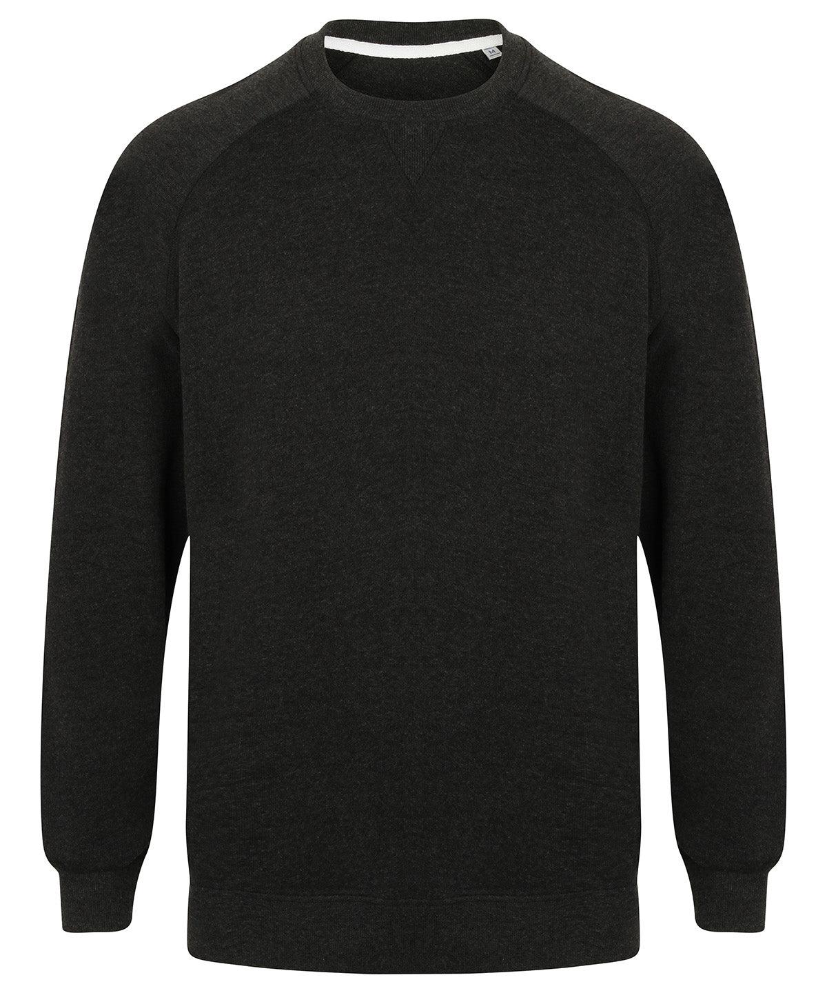 Navy Marl - French terry sweatshirt Sweatshirts Front Row Activewear & Performance, Athleisurewear, Rebrandable, Sweatshirts Schoolwear Centres