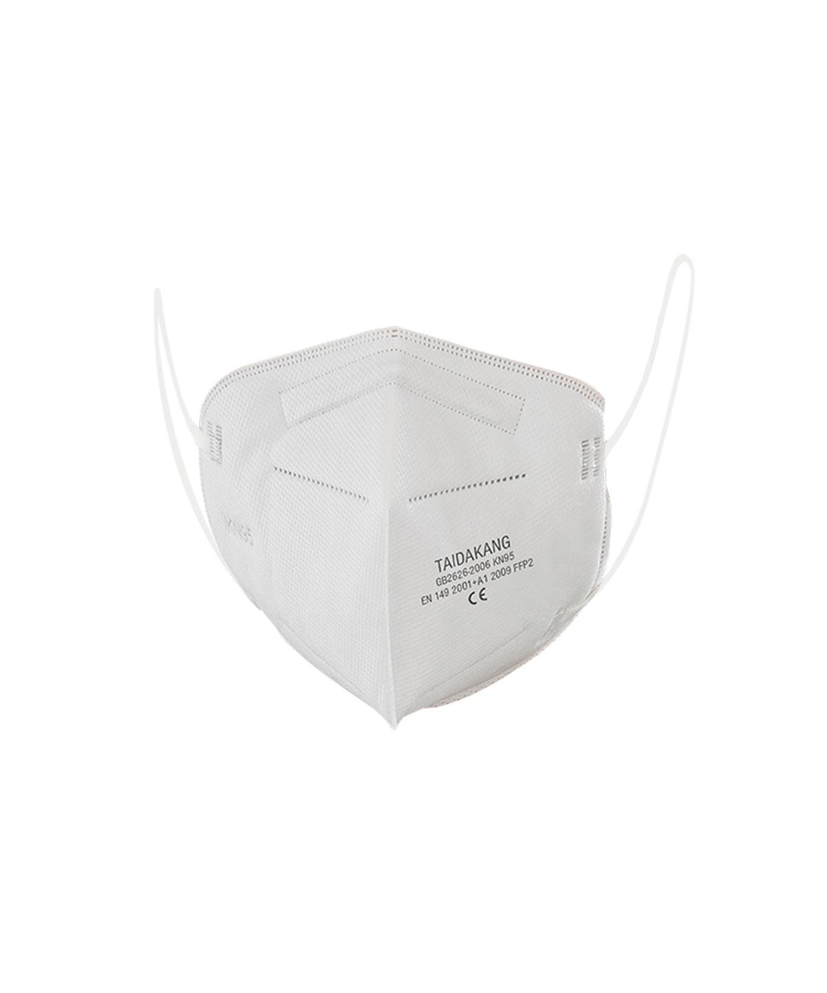 White - (Non-PPE) 4-Ply Respirator mask (pack of 50) Masks Result Essential Hygiene PPE Face Covers, Personal Protection, PPE, Selected Protectivewear Schoolwear Centres