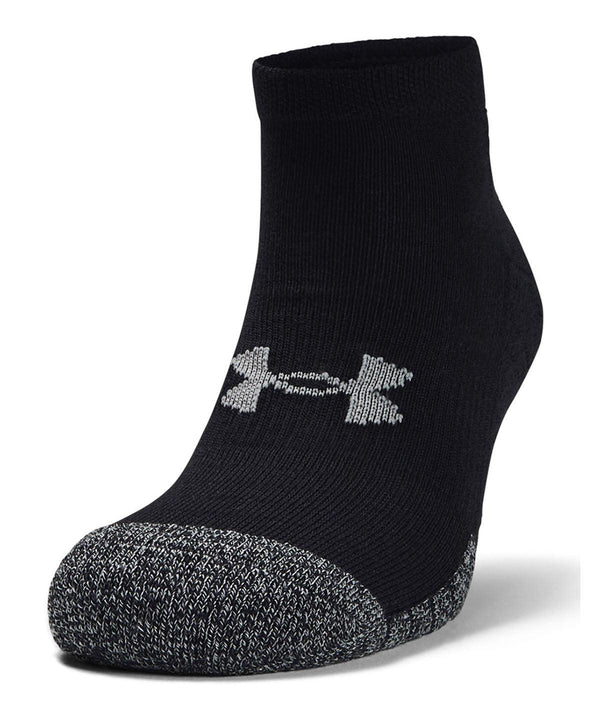 Black/Black/Steel - HeatGear® Lo cut socks (pack of 3 pairs) Socks Under Armour Activewear & Performance, Exclusives, Gifting & Accessories, Premium, Premium Sports, Sports & Leisure Schoolwear Centres