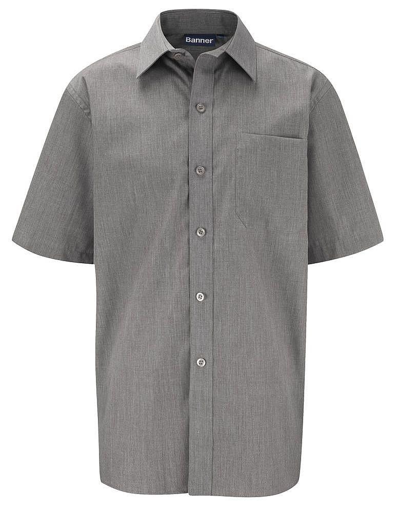 Boys 2pk Short Sleeve Shirt | Non-Iron Shirt | Available in 3 Colours - Schoolwear Centres | School Uniform Centres