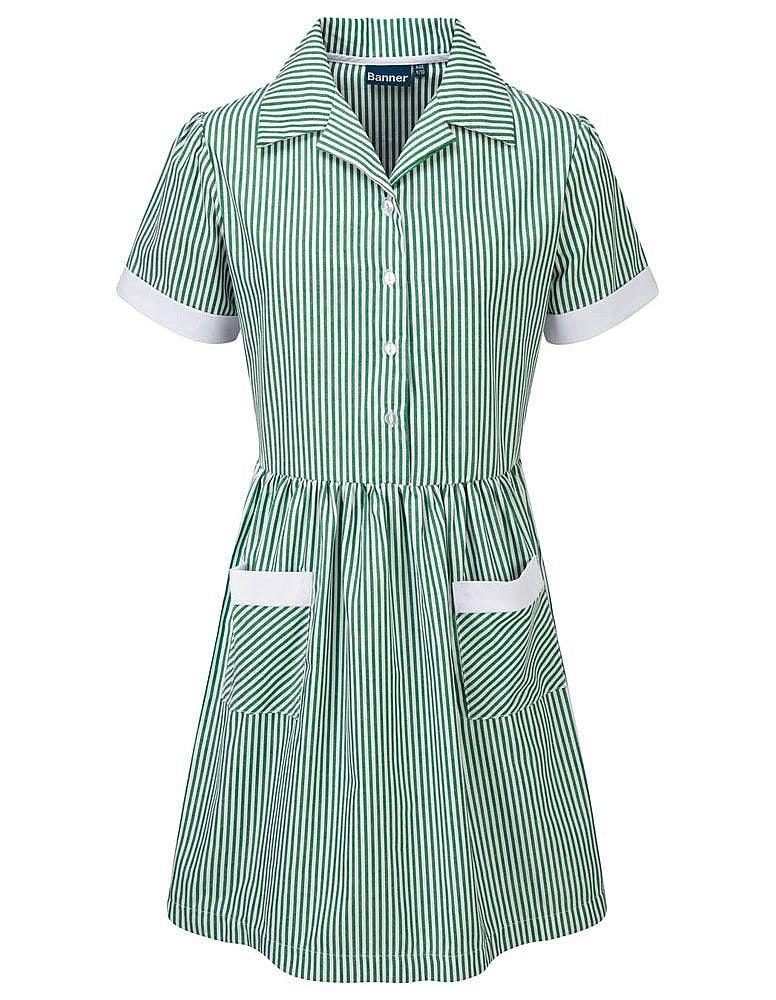 Corded Stripe Summer Dresses - Schoolwear Centres | School Uniform Centres