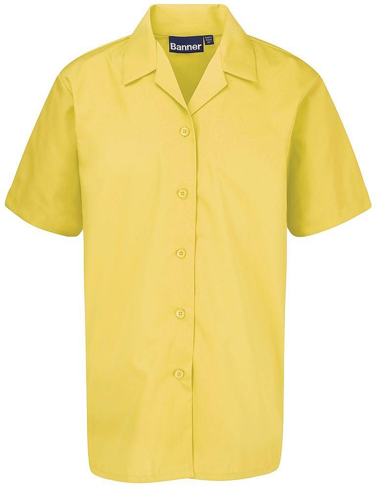 Short Sleeve Revere Blouses - Twin Packs - Schoolwear Centres | School Uniform Centres