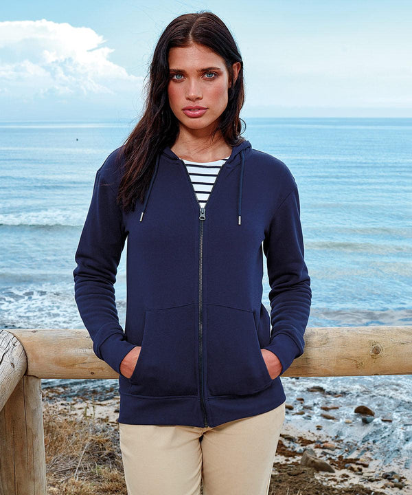 Bright Ocean - Women's zip-through organic hoodie Hoodies Asquith & Fox Conscious cold weather styles, Home of the hoodie, Hoodies, Organic & Conscious, Rebrandable, Women's Fashion Schoolwear Centres
