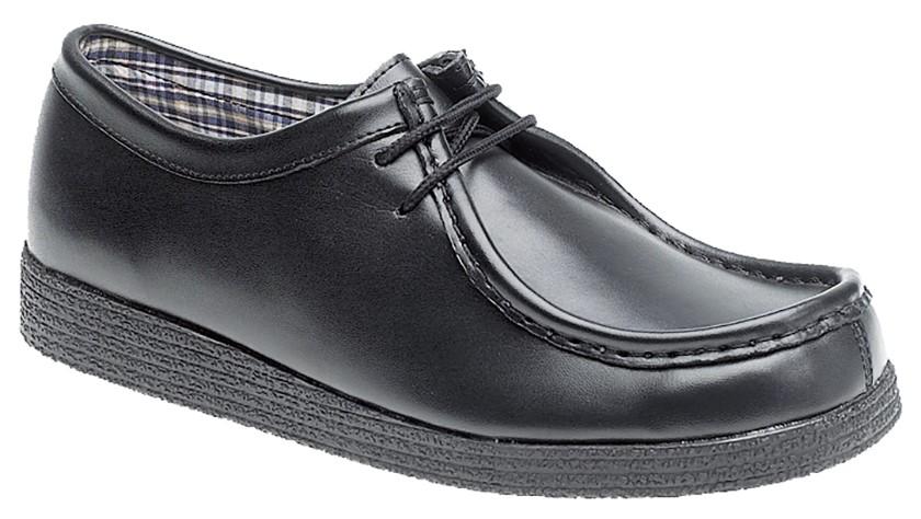 Black Action Leather Shoe - Schoolwear Centres | School Uniform Centres