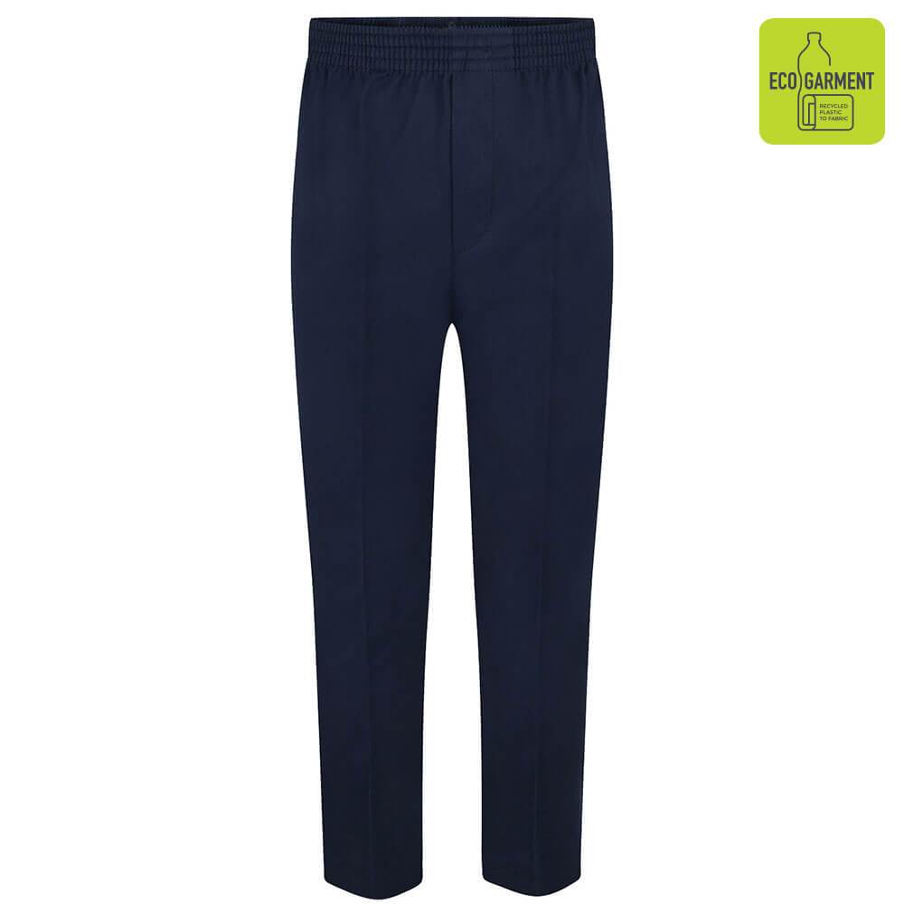 Boys Full Elastic Pull-Up Trouser | Navy | Grey | Black - Schoolwear Centres | School Uniform Centres