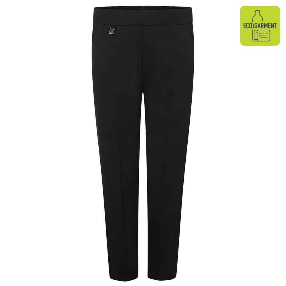 Boys Half Elastic Pull-Up Trouser - Navy | Grey | Black - Schoolwear Centres | School Uniform Centres