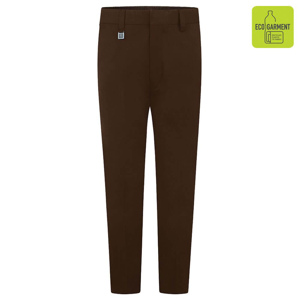 Boys - Slim Fit Trousers | Black | Navy | Grey | Charcoal | Brown - Schoolwear Centres | School Uniform Centres
