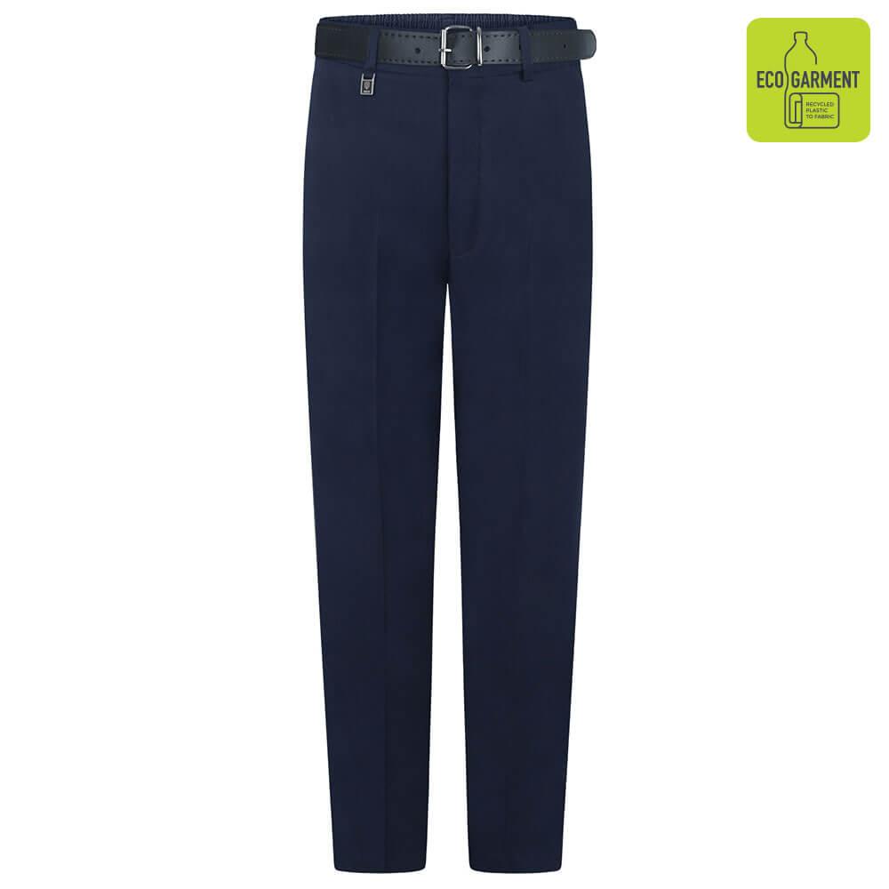 Boys Elastic Belted Trouser - Navy | Grey | Black - Schoolwear Centres | School Uniform Centres