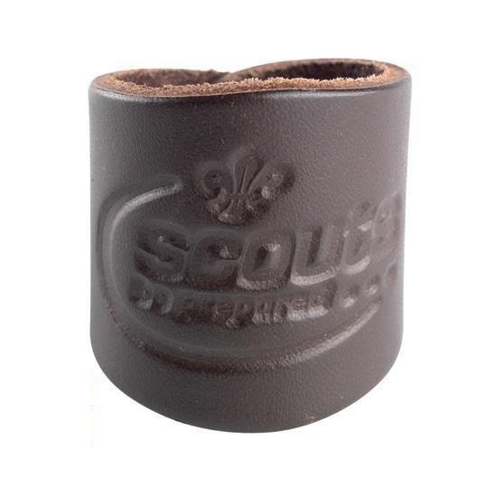 Beavers Scouts Leather Woggle | Red | Brown | Black | Blue | Green | Yellow | White - Schoolwear Centres | School Uniform Centres