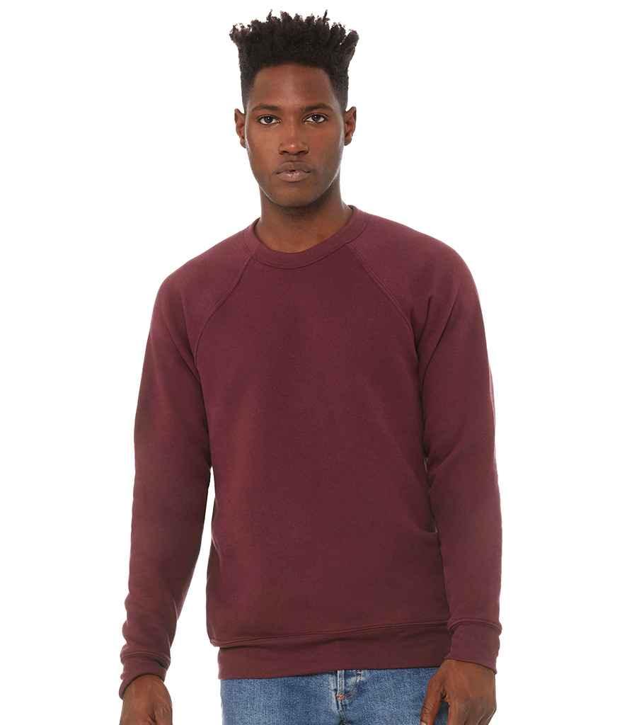 Canvas Unisex Sponge Fleece Sweatshirt | Maroon Sweatshirt Bella+Canvas style-cv3901 Schoolwear Centres