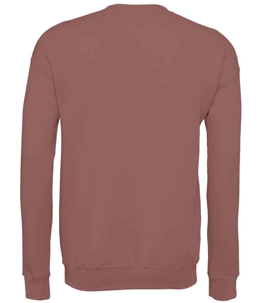 Canvas Unisex Drop Shoulder Sweatshirt | Mauve Sweatshirt Bella+Canvas style-cv3945 Schoolwear Centres