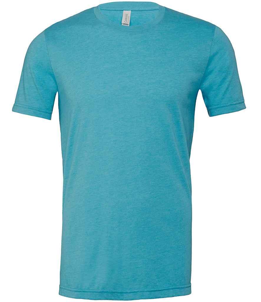 Canvas Unisex Heather CVC T-Shirt | Heather Aqua T-Shirt Bella+Canvas style-cvc3001 Schoolwear Centres
