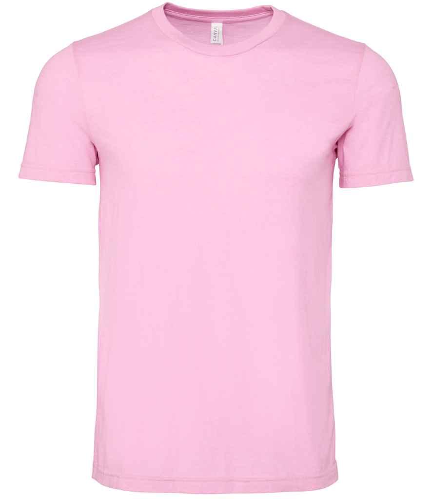 Canvas Unisex Heather CVC T-Shirt | Heather Bubble Gum T-Shirt Bella+Canvas style-cvc3001 Schoolwear Centres