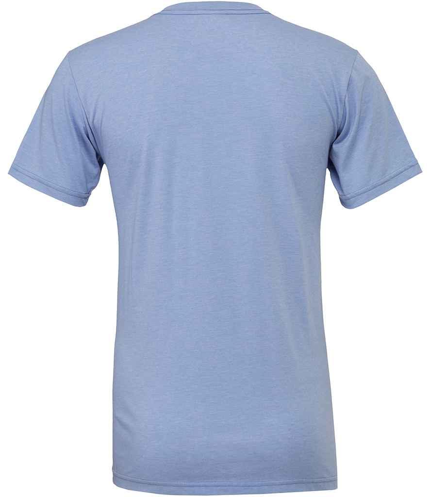 Canvas Unisex Heather CVC T-Shirt | Heather Blue T-Shirt Bella+Canvas style-cvc3001 Schoolwear Centres