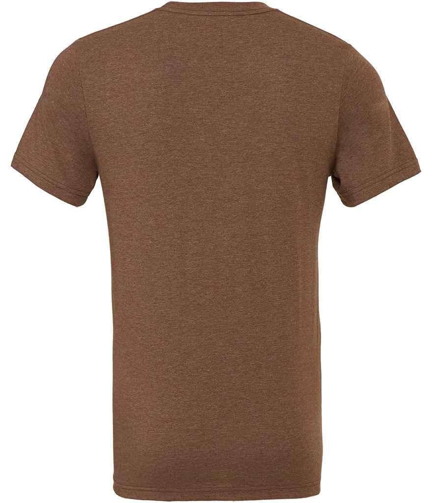 Canvas Unisex Heather CVC T-Shirt | Heather Brown T-Shirt Bella+Canvas style-cvc3001 Schoolwear Centres
