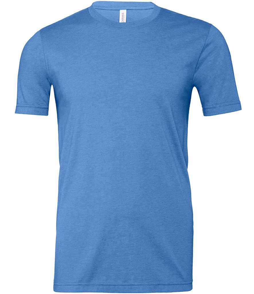Canvas Unisex Heather CVC T-Shirt | Heather Columbia Blue T-Shirt Bella+Canvas style-cvc3001 Schoolwear Centres