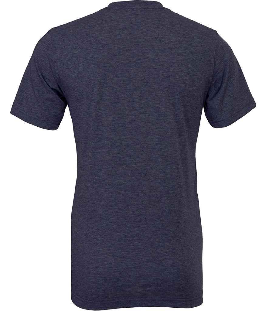 Canvas Unisex Heather CVC T-Shirt | Heather Midnight Navy T-Shirt Bella+Canvas style-cvc3001 Schoolwear Centres