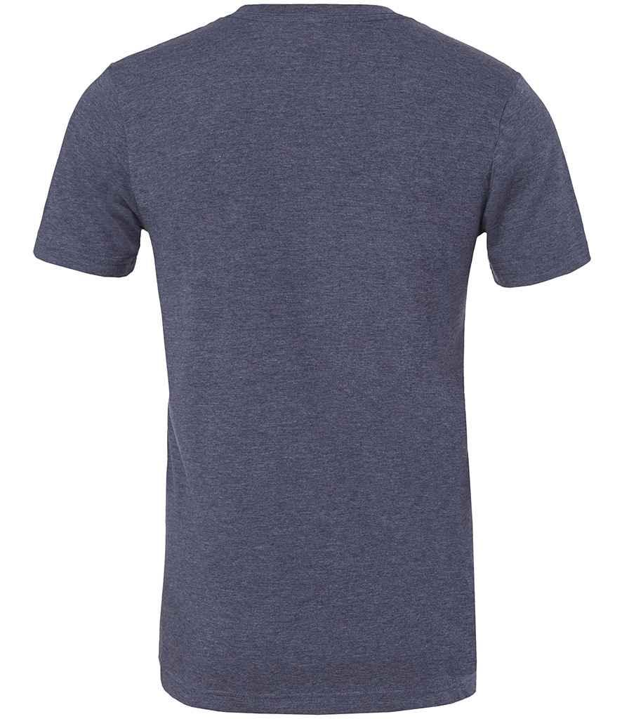 Canvas Unisex Heather CVC T-Shirt | Heather Navy T-Shirt Bella+Canvas style-cvc3001 Schoolwear Centres