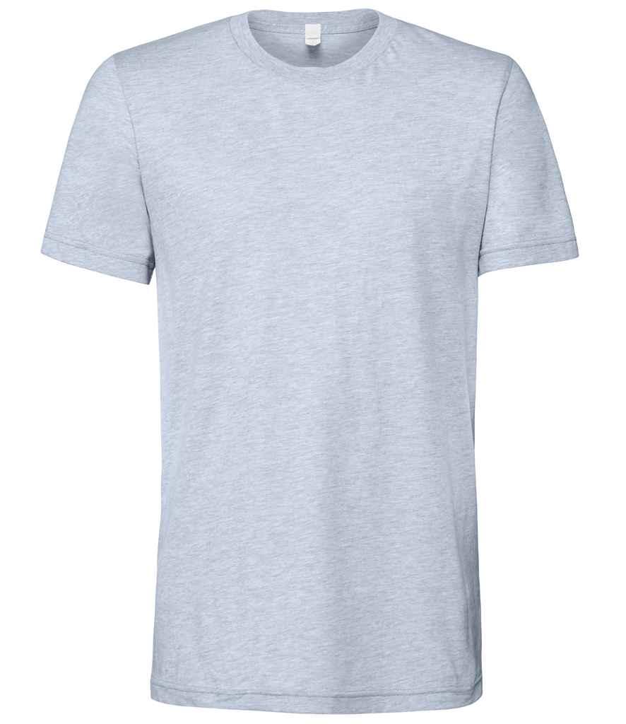 Canvas Unisex Heather CVC T-Shirt | Heather Prism Blue T-Shirt Bella+Canvas style-cvc3001 Schoolwear Centres