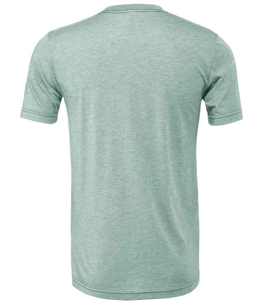 Canvas Unisex Heather CVC T-Shirt | Heather Prism Dusty Blue T-Shirt Bella+Canvas style-cvc3001 Schoolwear Centres