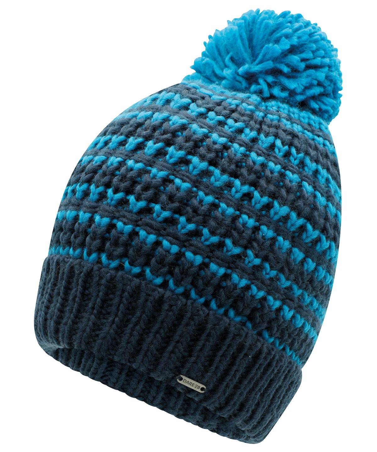 Nightfall Navy/Dark Methyl - Headstart fleece- lined beanie Hats Dare 2B New For 2021, New In Autumn Winter, New In Mid Year, Seasonal Styling, Winter Essentials Schoolwear Centres