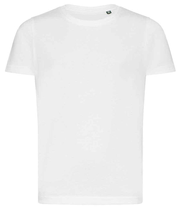 Ecologie Kids Cascades Organic T-Shirt | Arctic White T-Shirt Ecologie style-ea001b Schoolwear Centres