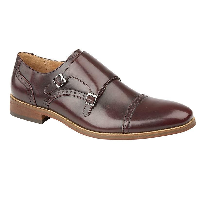 GOOR Twin Buckle Monk Shoe - Schoolwear Centres | School Uniform Centres