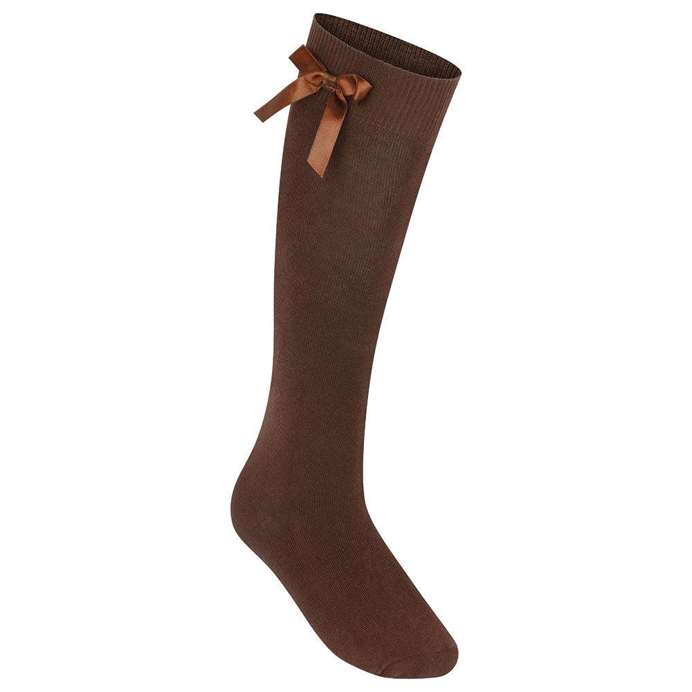 knee High Socks | knee High with Bow | 1 Pair - available in 9 colours - Schoolwear Centres | School Uniforms near me