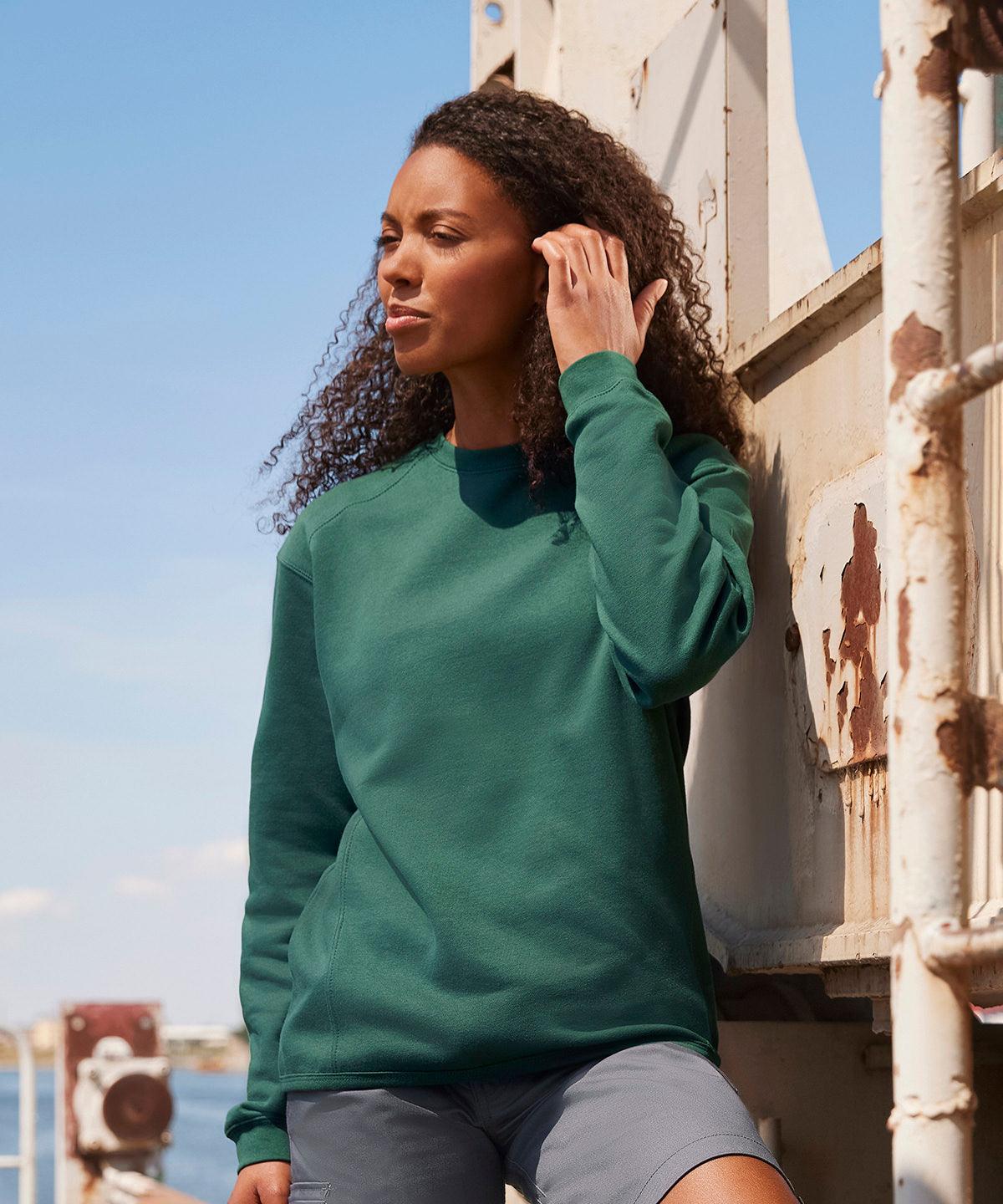 Orange - Heavy-duty crew neck sweatshirt Sweatshirts Russell Europe Must Haves, Plus Sizes, Safe to wash at 60 degrees, Sweatshirts, Workwear Schoolwear Centres