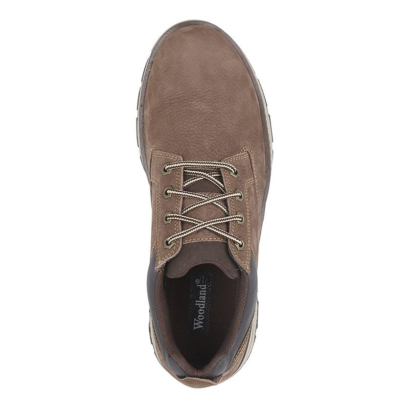 Woodland (M125BN ) Brown Tumbled Nubuck Shoe - Schoolwear Centres | School Uniform Centres