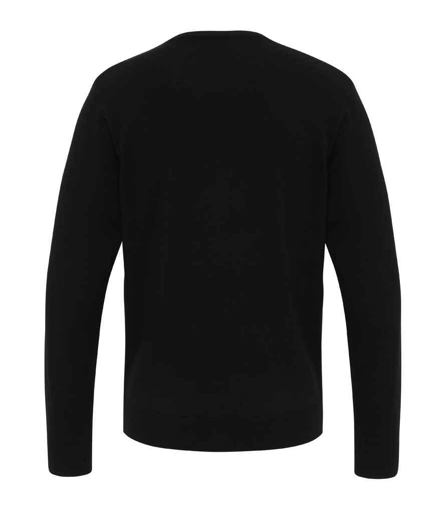 Premier Essential Acrylic V Neck Sweater | Black Jumper Premier style-pr400 Schoolwear Centres