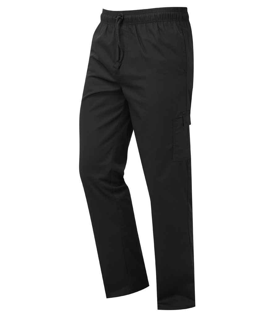 Premier Essential Chef's Cargo Trousers | Black Trousers Premier style-pr555 Schoolwear Centres