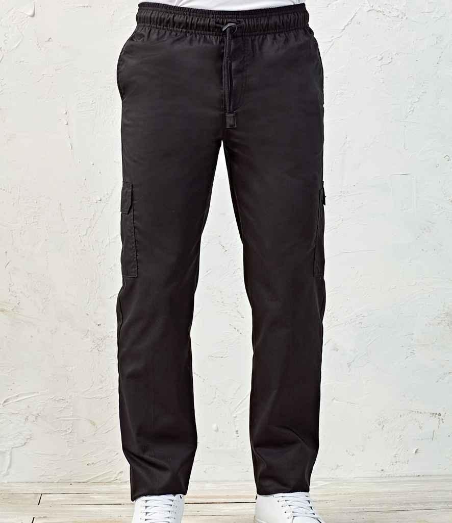Premier Essential Chef's Cargo Trousers | Black Trousers Premier style-pr555 Schoolwear Centres