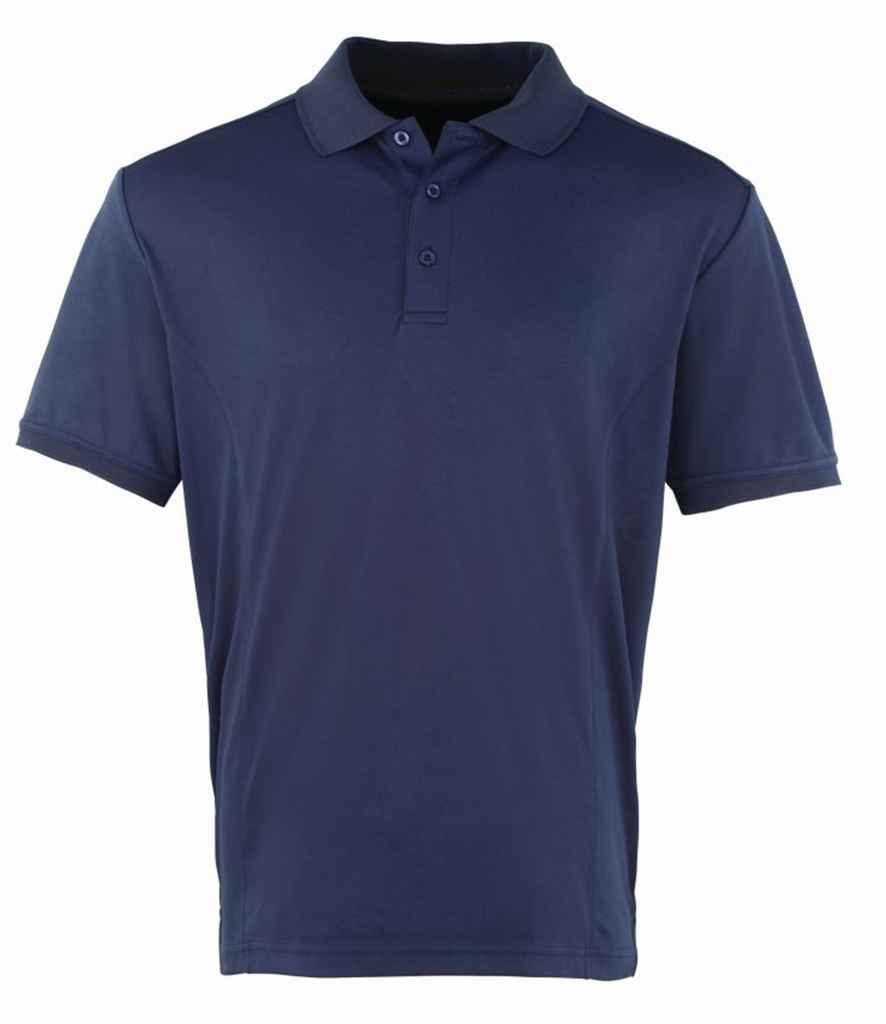 Premier Coolchecker® Piqué Polo Shirt | Navy Polo Premier style-pr615 Schoolwear Centres