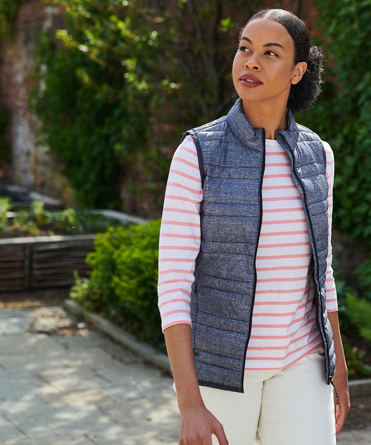 Grey Marl - Women's Firedown down-touch bodywarmer Body Warmers Regatta Professional Gilets and Bodywarmers, Jackets & Coats, New Colours for 2021, Plus Sizes, Rebrandable Schoolwear Centres