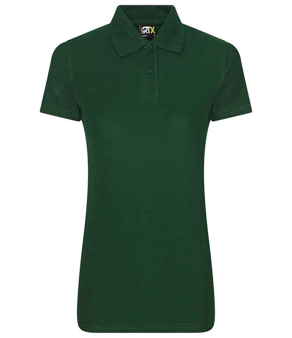 Pro RTX Ladies Pro Piqué Polo Shirt | Bottle Green Polo Pro RTX Hi-vis Tops, style-rx101f Schoolwear Centres