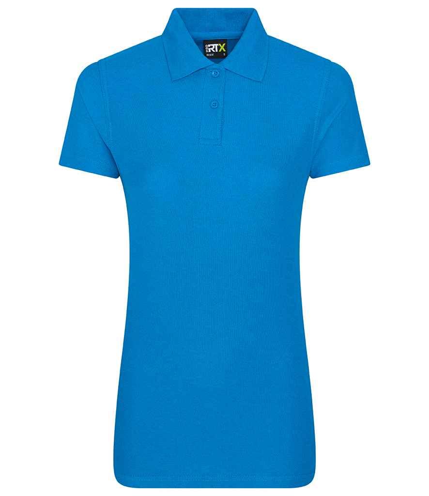Pro RTX Ladies Pro Piqué Polo Shirt | Sapphire Blue Polo Pro RTX Hi-vis Tops, style-rx101f Schoolwear Centres