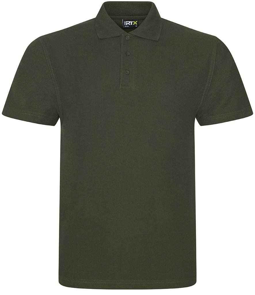 Pro RTX Pro Piqué Polo Shirt | Khaki Polo Pro RTX Hi-vis Tops, style-rx101 Schoolwear Centres