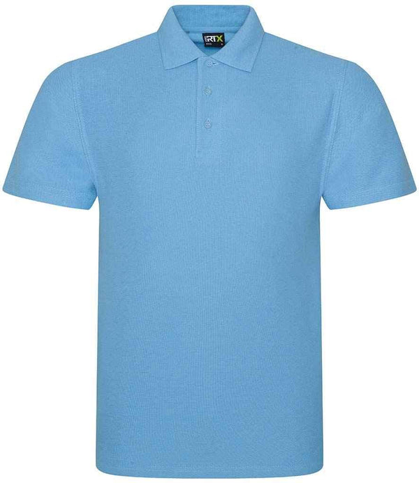 Pro RTX Pro Piqué Polo Shirt | Sky Blue Polo Pro RTX Hi-vis Tops, style-rx101 Schoolwear Centres