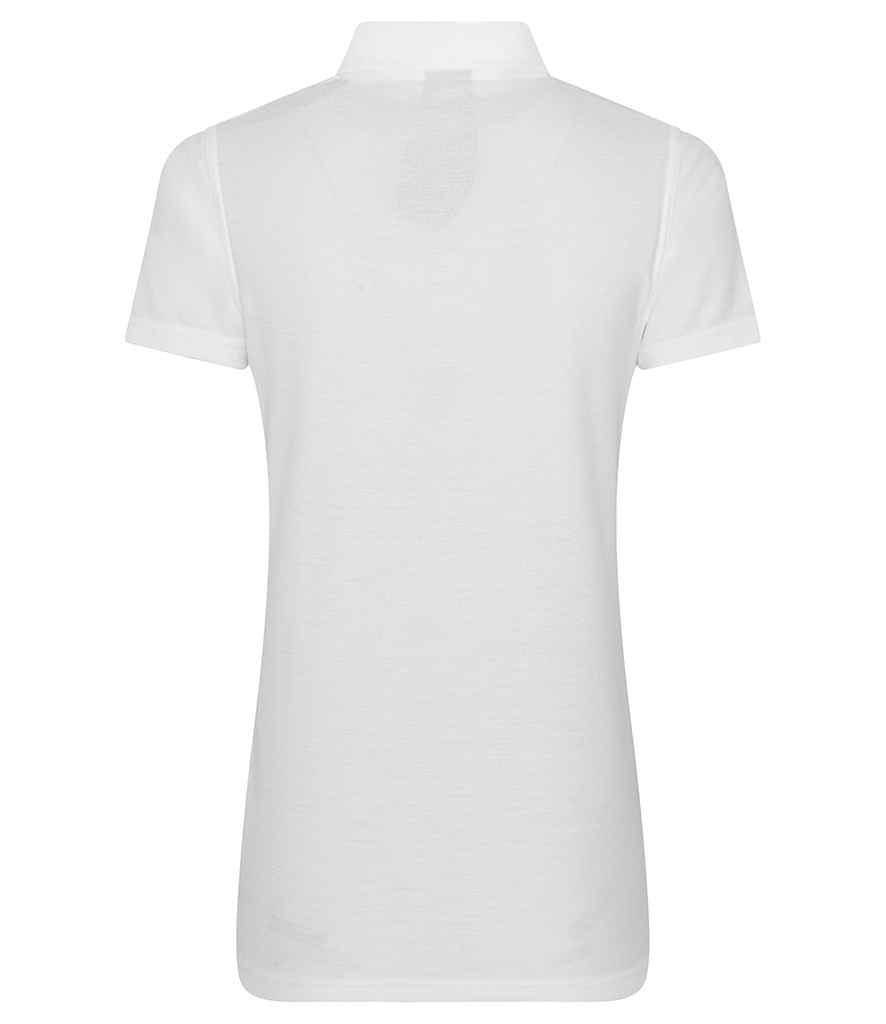 Pro RTX Ladies Pro Polyester Polo Shirt | White Polo Pro RTX style-rx105f Schoolwear Centres