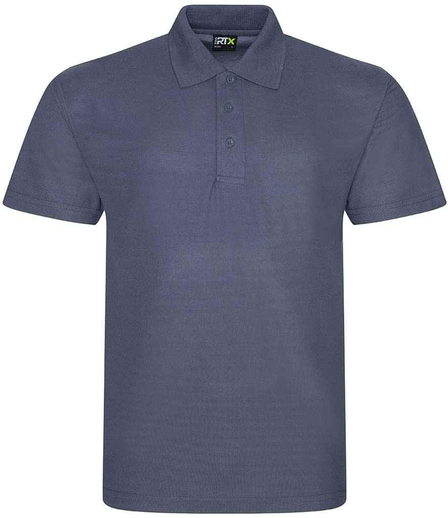 Pro RTX Pro Polyester Polo Shirt | Solid Grey Polo Pro RTX style-rx105 Schoolwear Centres