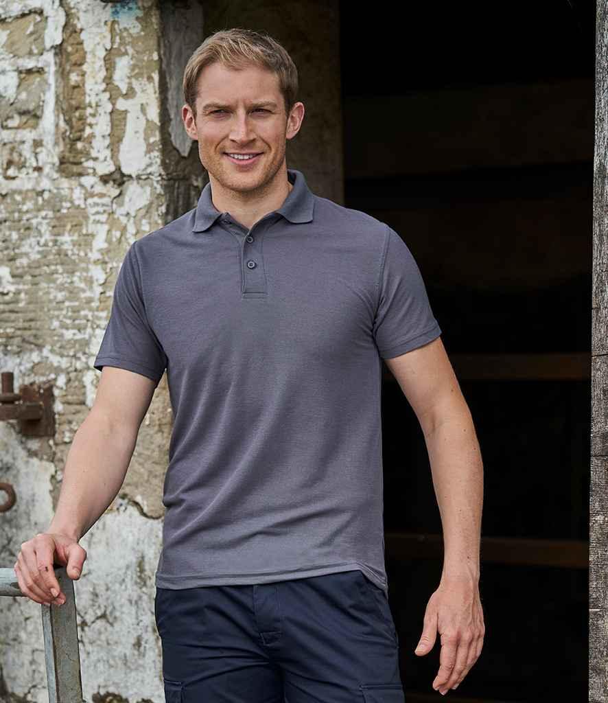 Pro RTX Pro Polyester Polo Shirt | Solid Grey Polo Pro RTX style-rx105 Schoolwear Centres