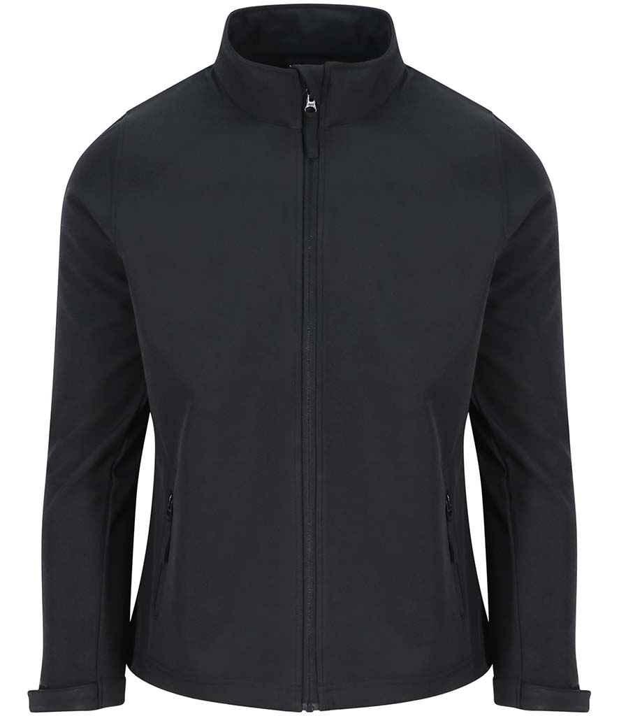Pro RTX Ladies Pro Two Layer Soft Shell Jacket | Black Soft Shell Pro RTX style-rx500f Schoolwear Centres