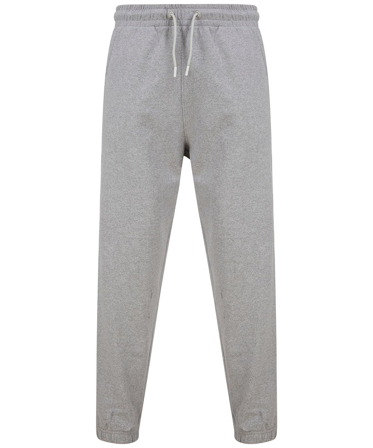 Heather Grey - Unisex sustainable fashion cuffed joggers Sweatpants SF Home Comforts, Joggers, New Styles For 2022, Next Gen, Organic & Conscious Schoolwear Centres