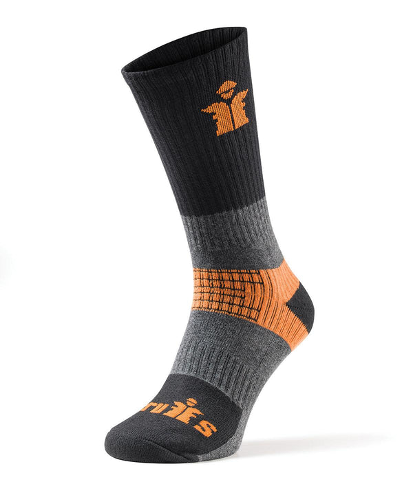 Black - Trade socks (3-pack) Socks Scruffs New Styles for 2023, Workwear Schoolwear Centres