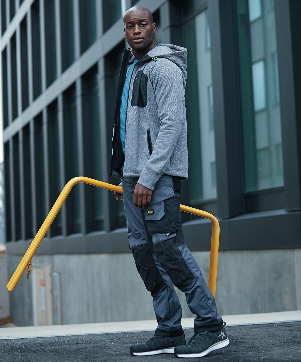 Grey/Black - Fleece hoodie (8041) Hoodies Snickers Exclusives, Hoodies, Jackets - Fleece, New Styles For 2022 Schoolwear Centres