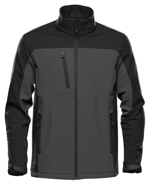 Dolphin/Black - Cascades softshell Jackets Stormtech Jackets & Coats, New in, Softshells Schoolwear Centres